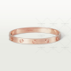 LOVE BRACELET [Gold/White/Rose]