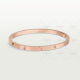 LOVE BRACELET 6D, Small, [Gold/White/Rose]