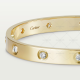 LOVE BRACELET 10D, [Gold/White/Rose]