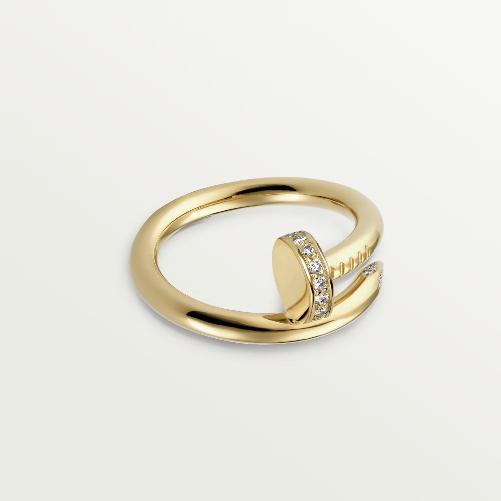 JUSTE UN CLOU RING, 22D, [Gold/White/Rose]