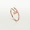 JUSTE UN CLOU RING, 53D, [Gold/White/Rose]