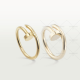 JUSTE UN CLOU RING Small, [Gold/White/Rose]