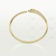 PANTHERE DE paved at head-tail bracelet Diamond Onyx Emerald Yellow gold