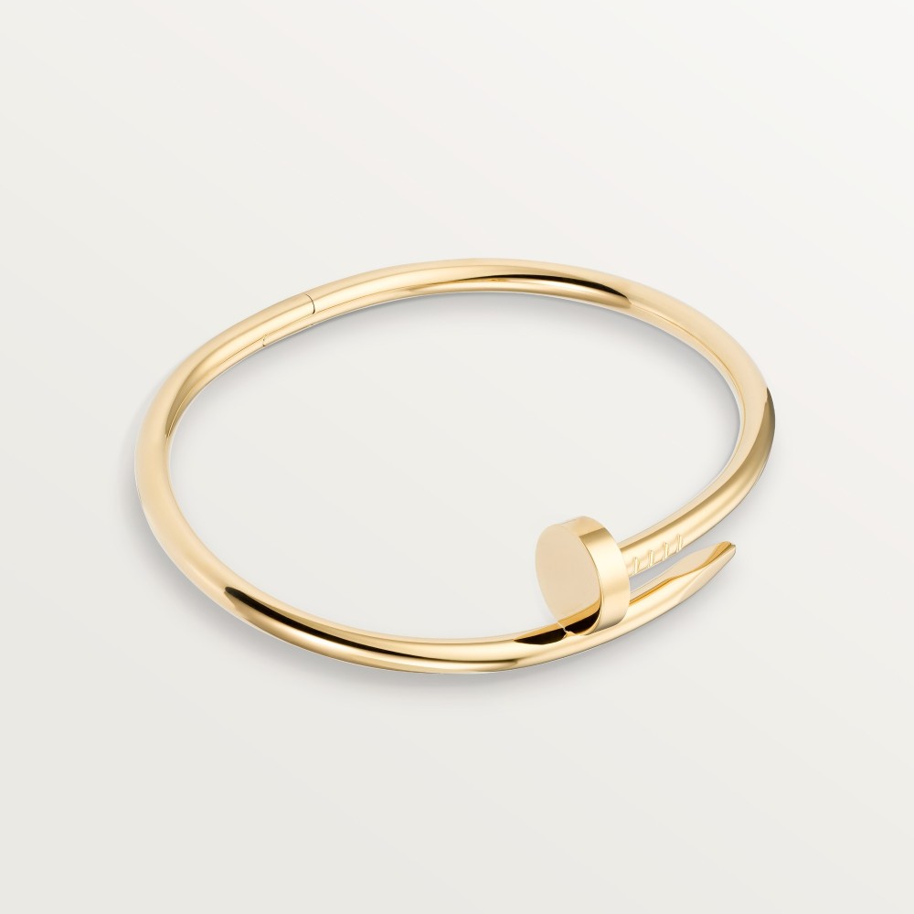 JUSTE UN CLOU W3.5mm bracelet Yellow gold