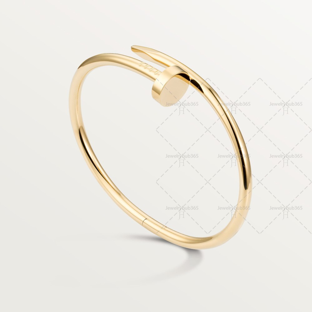 JUSTE UN CLOU W3.5mm bracelet Yellow gold