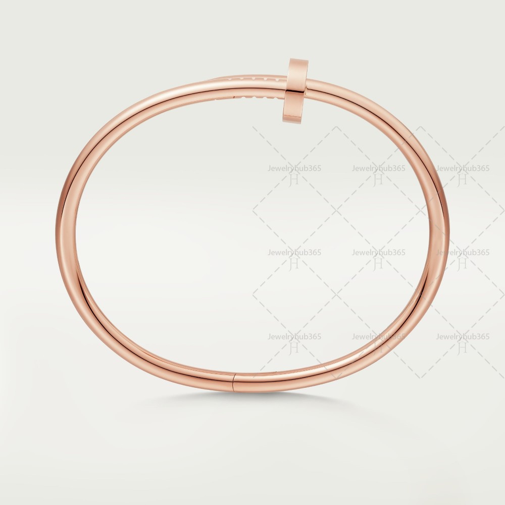 JUSTE UN CLOU W3.5mm bracelet Rose gold