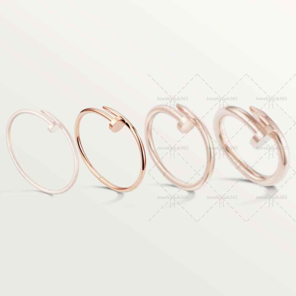 JUSTE UN CLOU W3.5mm bracelet Rose gold