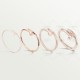 JUSTE UN CLOU W3.5mm bracelet Rose gold