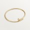 JUSTE UN CLOU W2.5mm bracelet small model Yellow gold