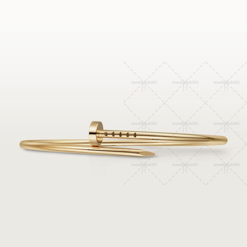 JUSTE UN CLOU W2.5mm bracelet small model Yellow gold