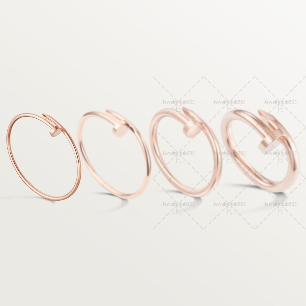 JUSTE UN CLOU W2.5mm bracelet small model Rose gold