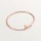 JUSTE UN CLOU W2.5mm bracelet small model Rose gold