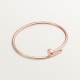 JUSTE UN CLOU W2.5mm bracelet small model Rose gold