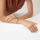 JUSTE UN CLOU W3.5mm bracelet 32-Diamond Yellow gold