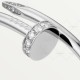 JUSTE UN CLOU W3.5mm bracelet 32-Diamond White gold