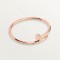 JUSTE UN CLOU W3.5mm bracelet 32-Diamond Rose gold