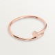 JUSTE UN CLOU W3.5mm bracelet 32-Diamond Rose gold