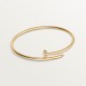 JUSTE UN CLOU W2.5mm bracelet small model 20-Diamond Yellow gold