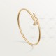 JUSTE UN CLOU W2.5mm bracelet small model 20-Diamond Yellow gold