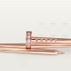 JUSTE UN CLOU W2.5mm bracelet small model 20-Diamond Rose gold