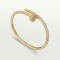 JUSTE UN CLOU W3.5mm bracelet 374-Diamond Yellow gold