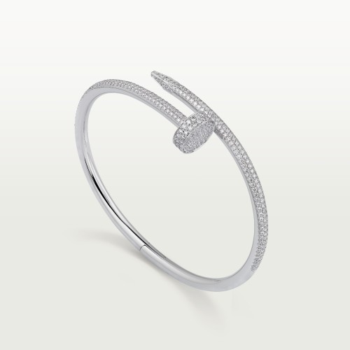 JUSTE UN CLOU W3.5mm bracelet 374-Diamond White gold