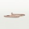 JUSTE UN CLOU W3.5mm bracelet 374-Diamond Rose gold