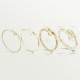 JUSTE UN CLOU bracelet medium model Yellow gold