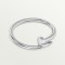 JUSTE UN CLOU bracelet medium model White gold