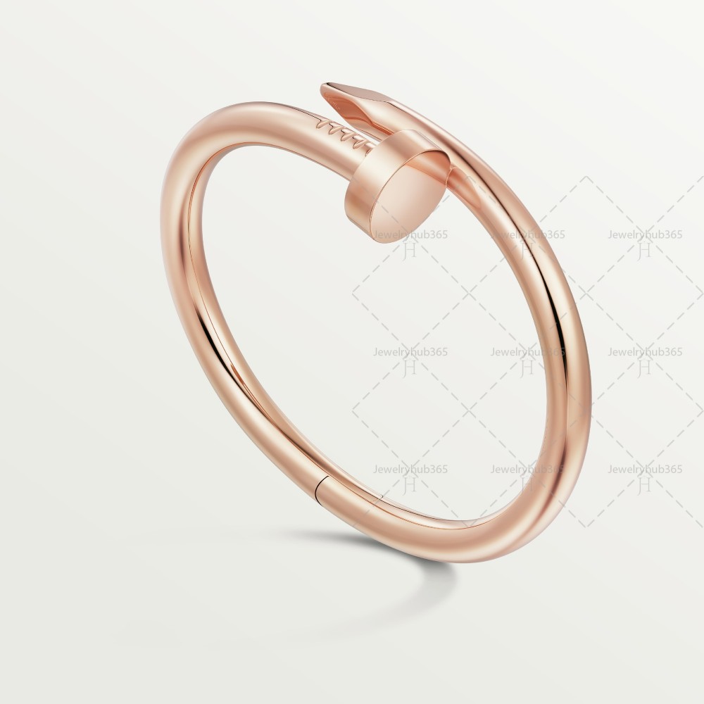 JUSTE UN CLOU bracelet medium model Rose gold