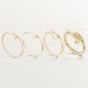 JUSTE UN CLOU W8.5mm bracelet large model Yellow gold