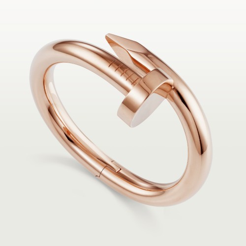 JUSTE UN CLOU W8.5mm bracelet large model Rose gold