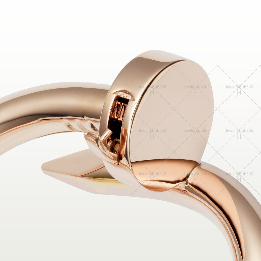 JUSTE UN CLOU W8.5mm bracelet large model Rose gold