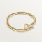 JUSTE UN CLOU bracelet medium model 76-Diamond Yellow gold