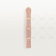 LOVE diamond-paved W6.7mm bracelet 216-Diamond Rose gold