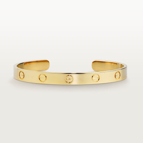 LOVE C Type W6.2mm bracelet Yellow gold