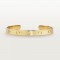 LOVE C Type W6.2mm bracelet Yellow gold