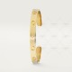 LOVE C Type W6.2mm bracelet Yellow gold