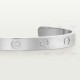 LOVE C Type W6.2mm bracelet White gold