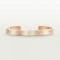 LOVE C Type W6.2mm bracelet Rose gold