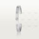 LOVE C Type W6.1mm bracelet 1-Diamond White gold