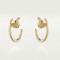 JUSTE UN CLOU W1.8 D12.75mm earrings Yellow gold