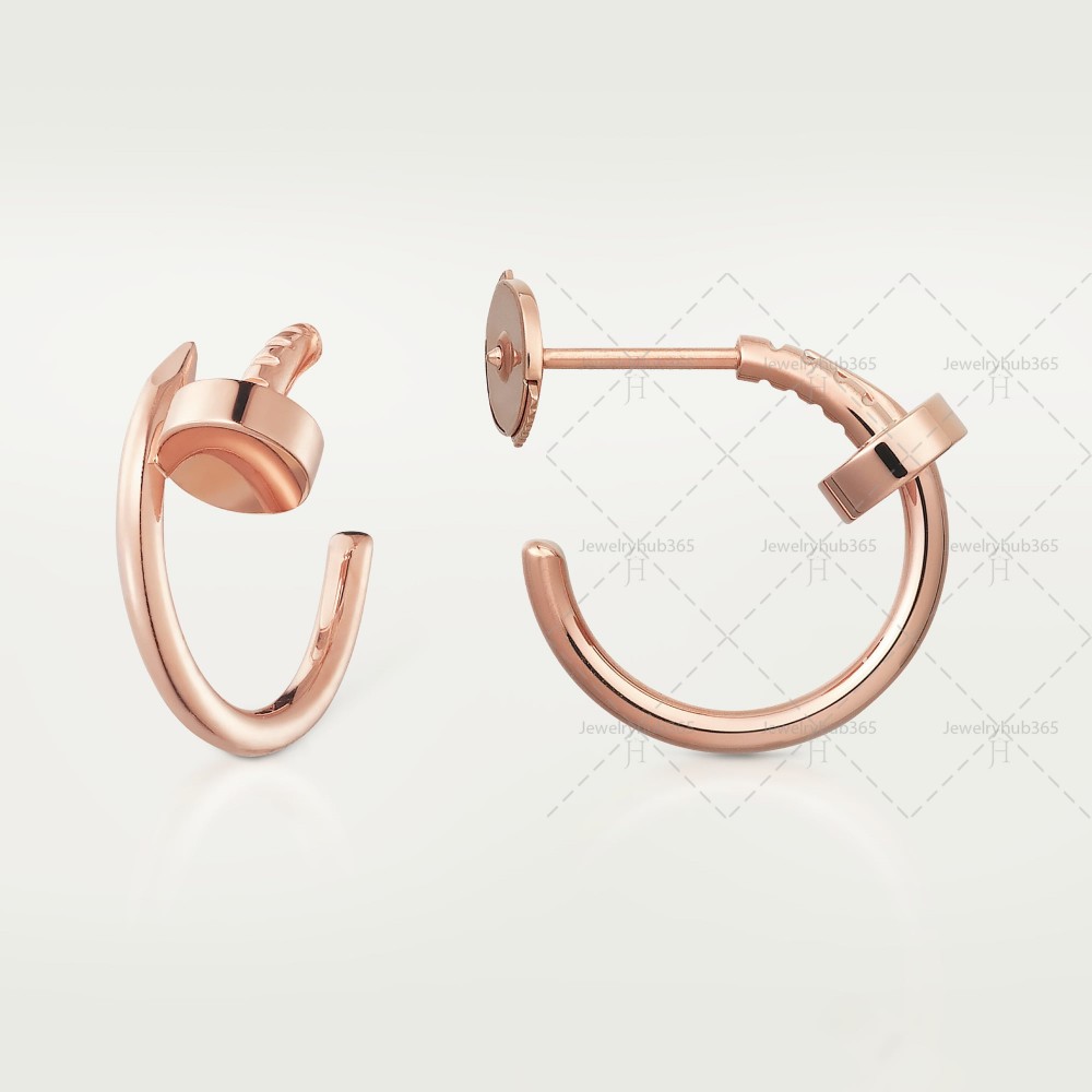 JUSTE UN CLOU W1.8 D12.75mm earrings Rose gold