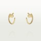 JUSTE UN CLOU earrings 36-Diamond Yellow gold