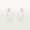 JUSTE UN CLOU W1.8 D40mm earrings Rose gold