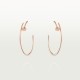 JUSTE UN CLOU W1.8 D40mm earrings Rose gold