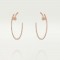 JUSTE UN CLOU W1.8mm earrings 176-Diamond Rose gold