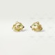 PANTHERE DE W12.7mm earrings Tsavorite Garnets Onyx Yellow gold