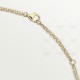 LOVE necklace 2-Diamond Yellow gold