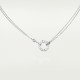 LOVE necklace 2-Diamond White gold